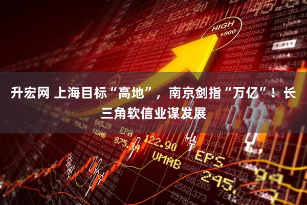 升宏网 上海目标“高地”，南京剑指“万亿”！长三角软信业谋发展