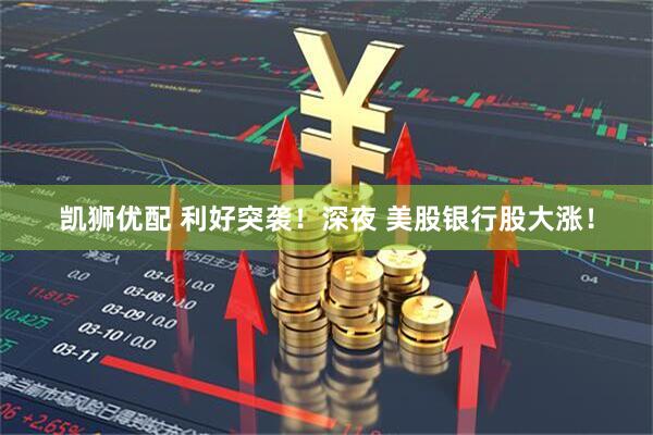 凯狮优配 利好突袭！深夜 美股银行股大涨！